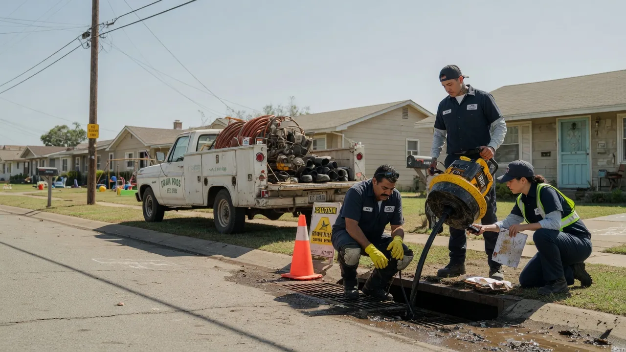 Drain Cleaning in Pineville, NC near me